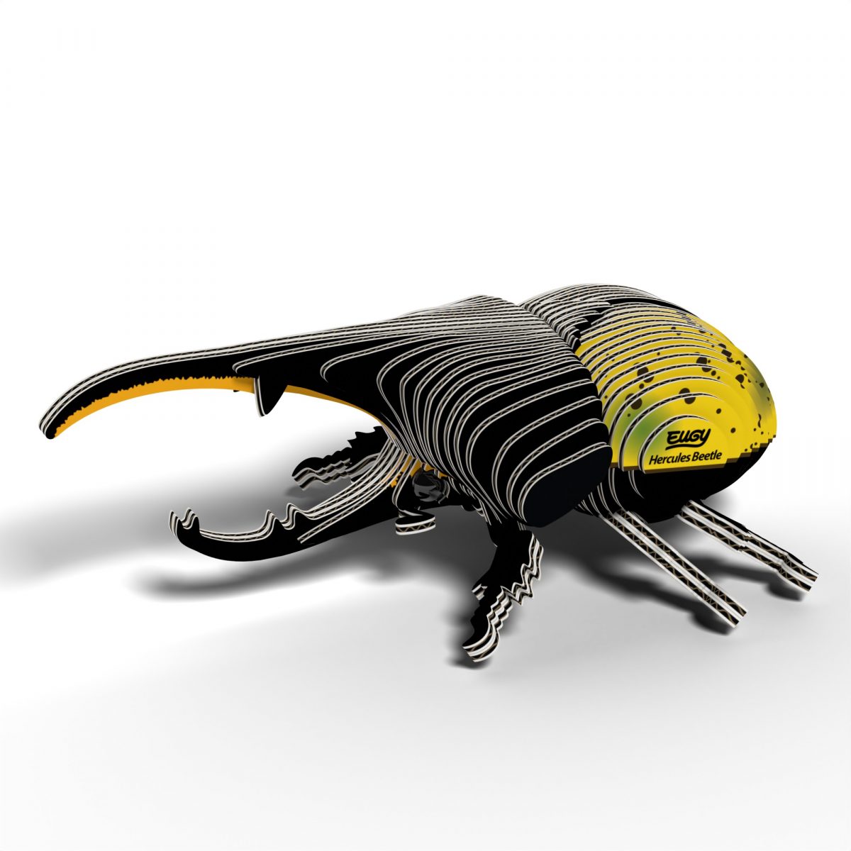 Eugy hercules beetle puzzle 3d