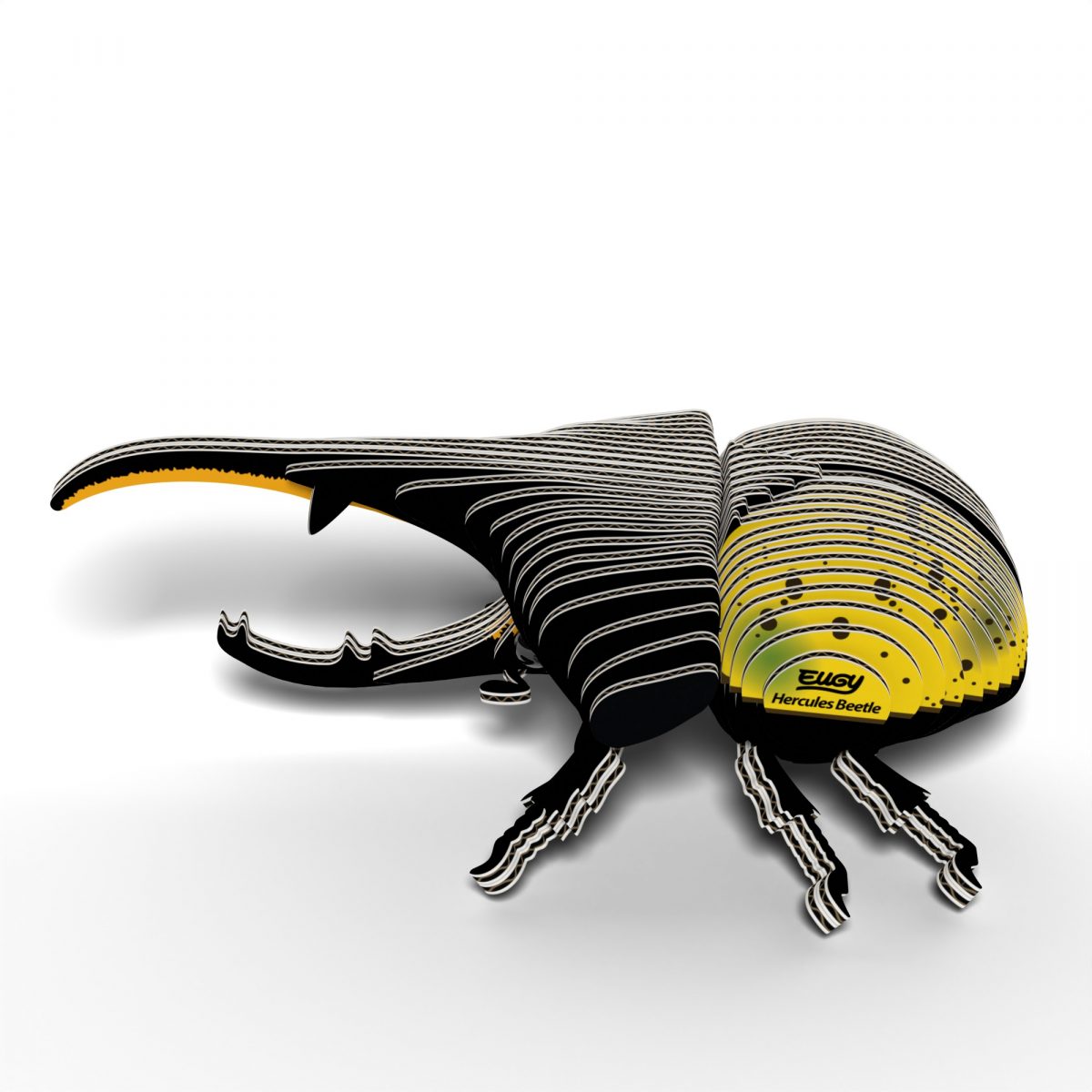 Eugy hercules beetle puzzle 3d