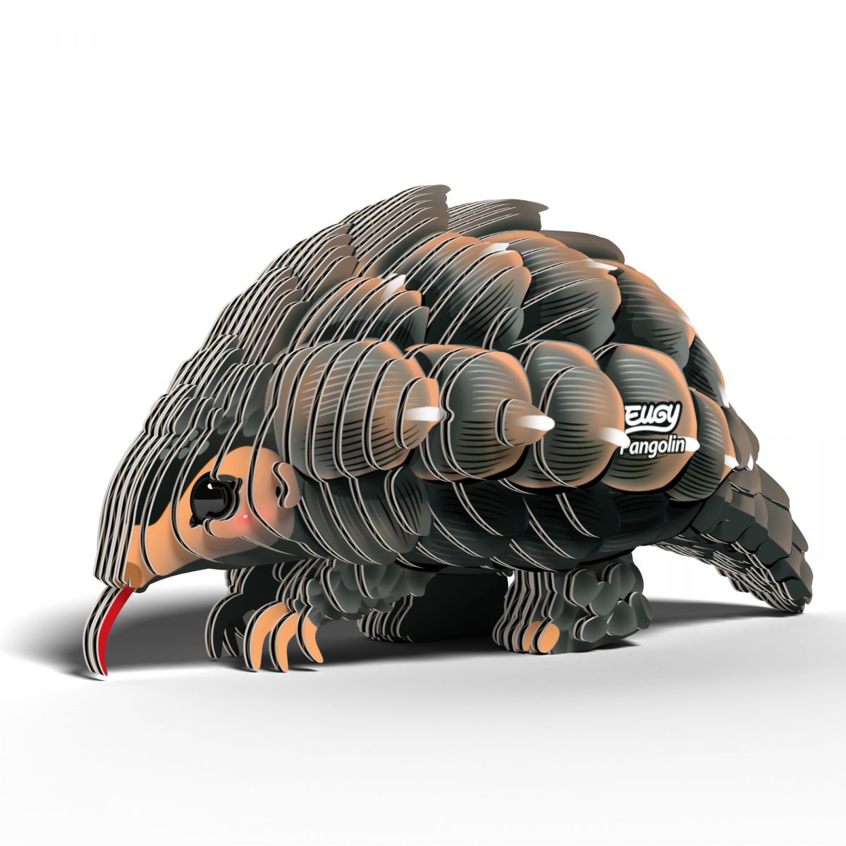 Eugy Pangolin puzzle 3d