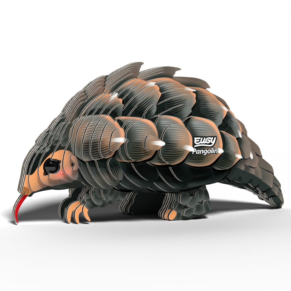 Eugy Pangolin puzzle 3d