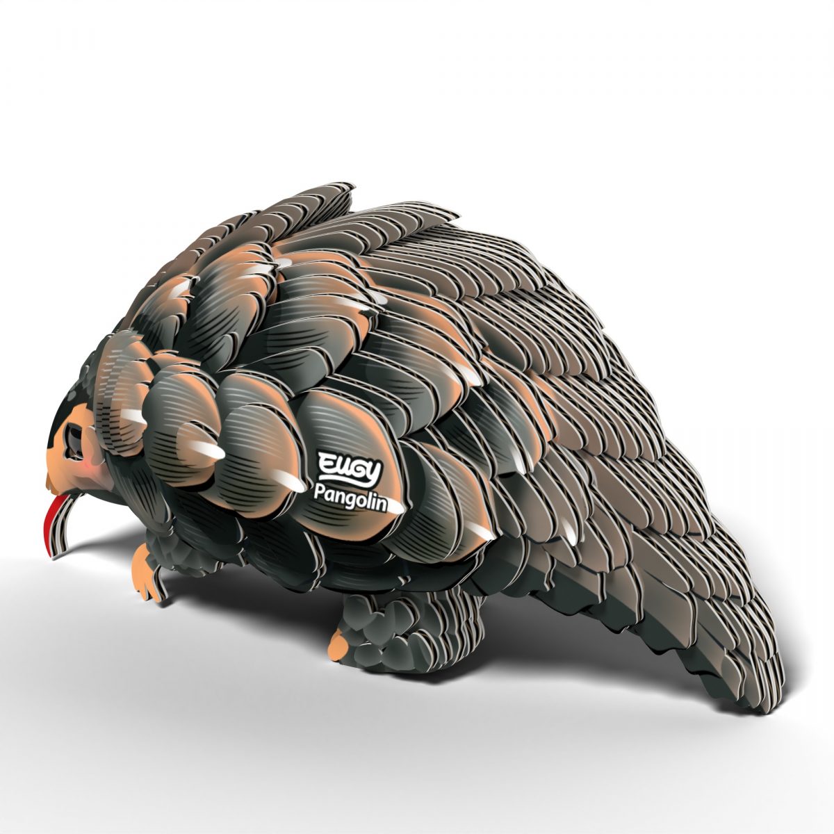 Eugy Pangolin puzzle 3d