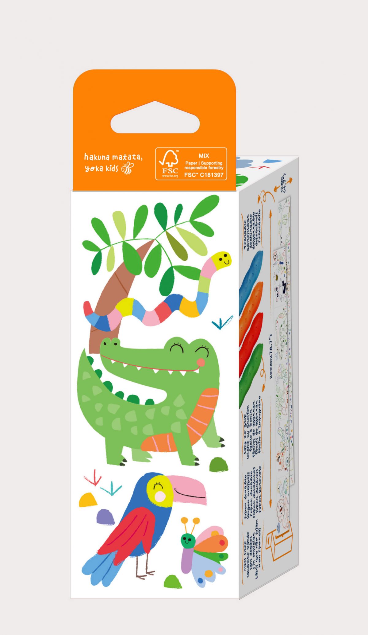 kit para colorear haku yoka