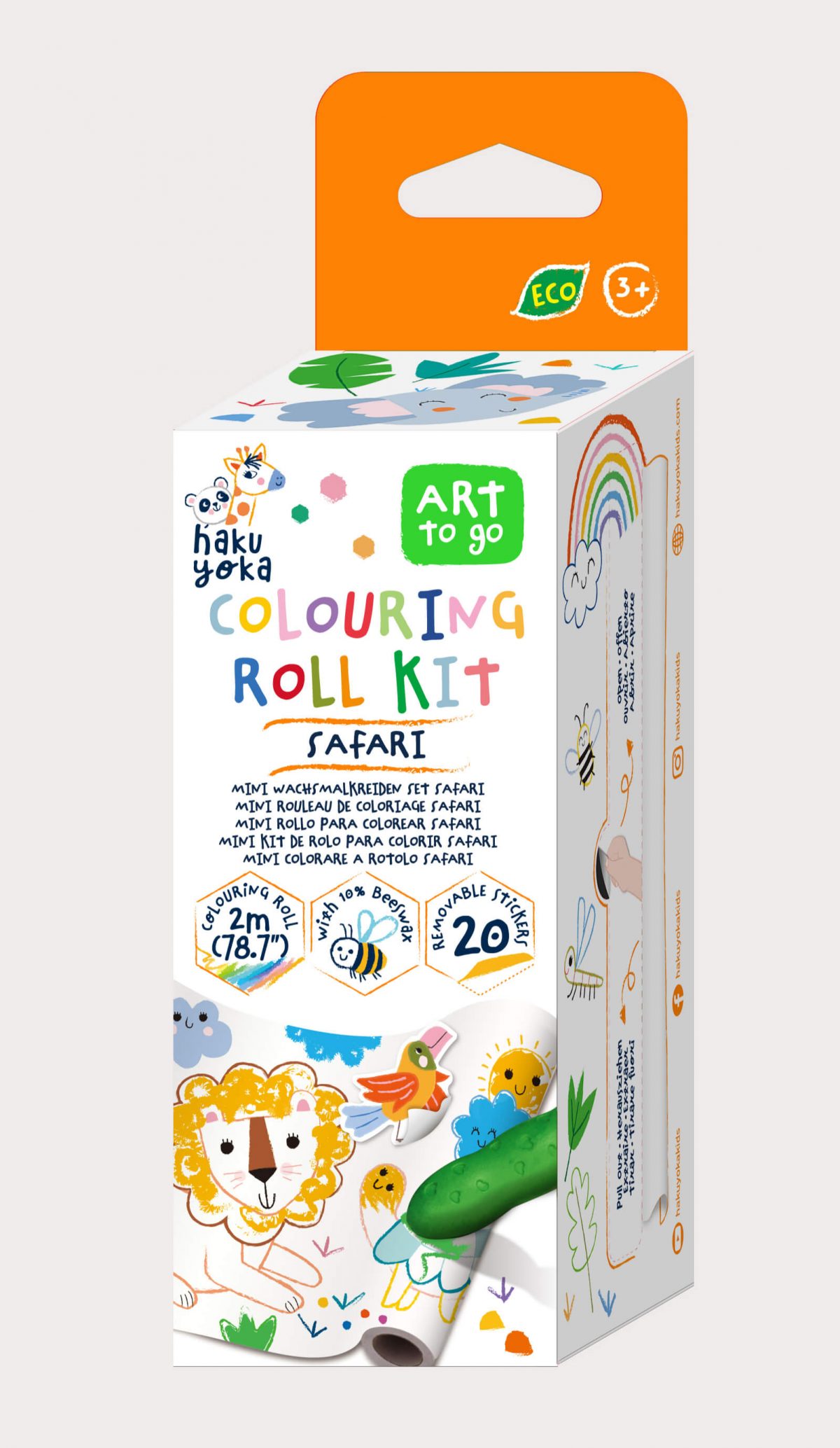 kit para colorear haku yoka