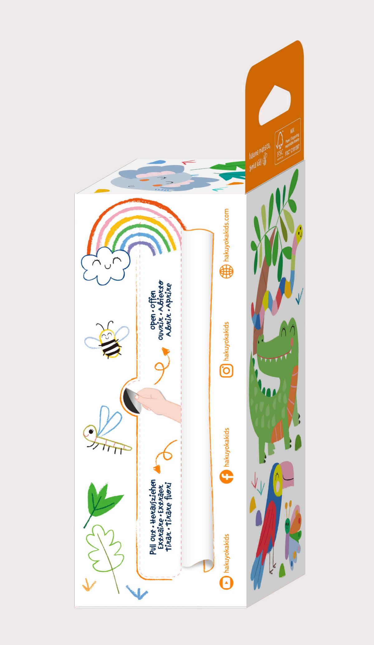 kit para colorear haku yoka