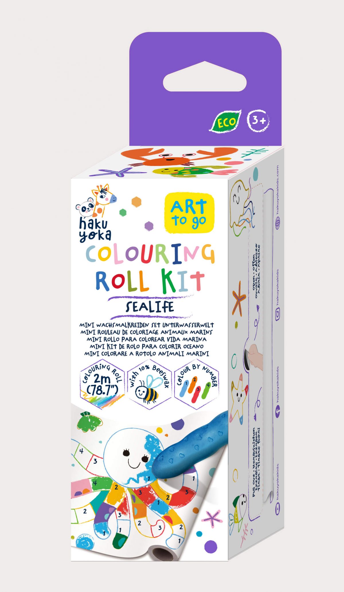 kit para colorear haku yoka