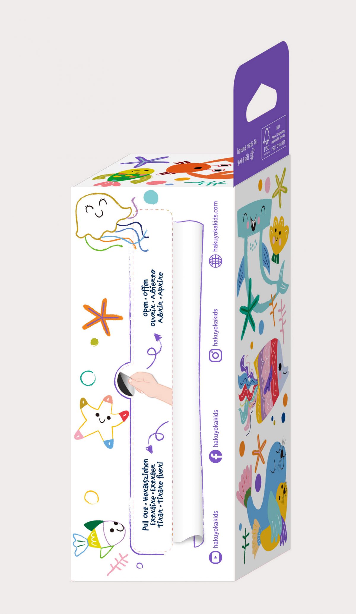 kit para colorear haku yoka