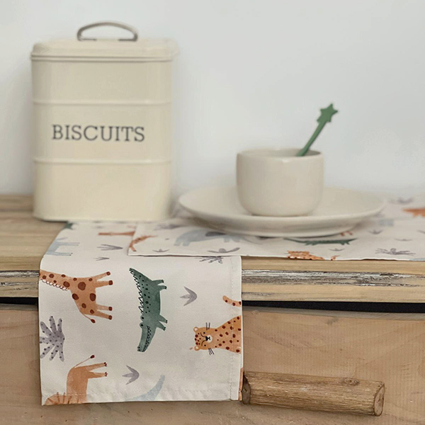 tovalló per l'escola