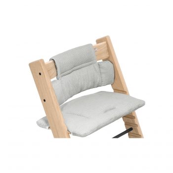 tripp trapp coixí gris nordic