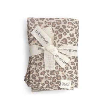 muselines wild print babyshower