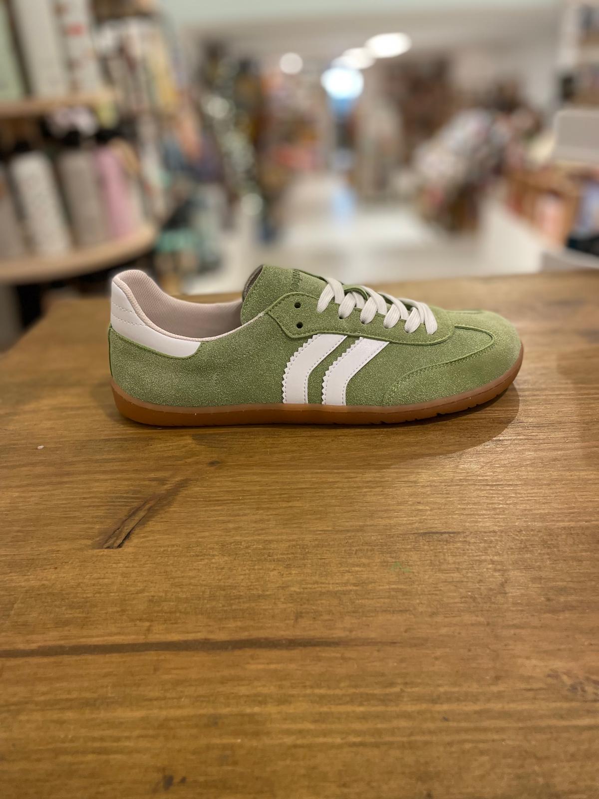 Coqueflex suede verd adultos barefoot