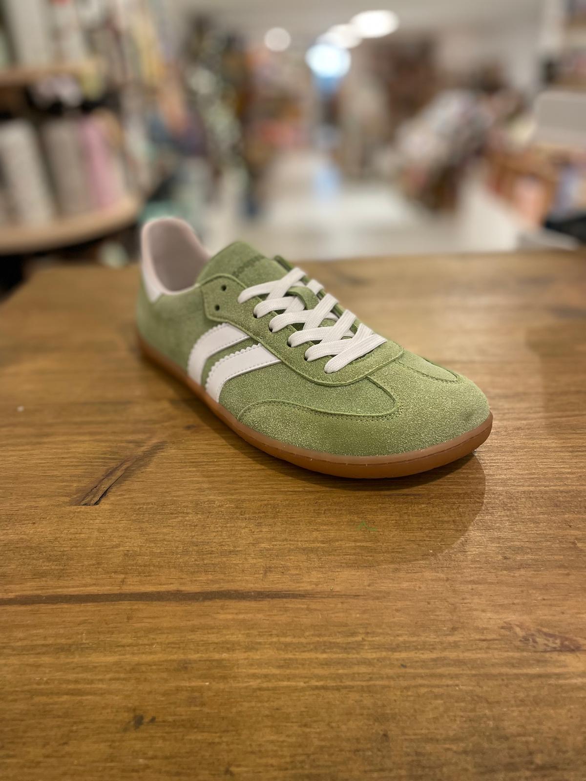 Coqueflex suede verd adultos barefoot