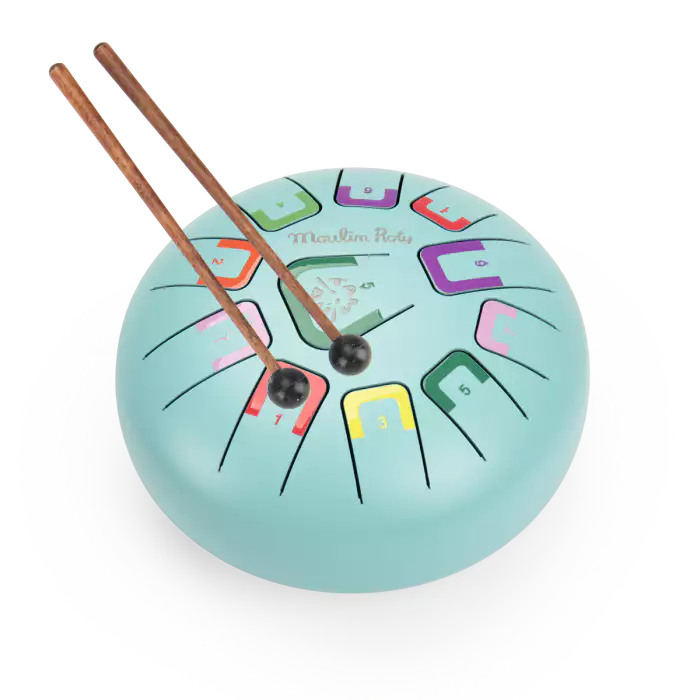 Instrument musical Tambor de llengua Puce & Pilou Moulin Roty