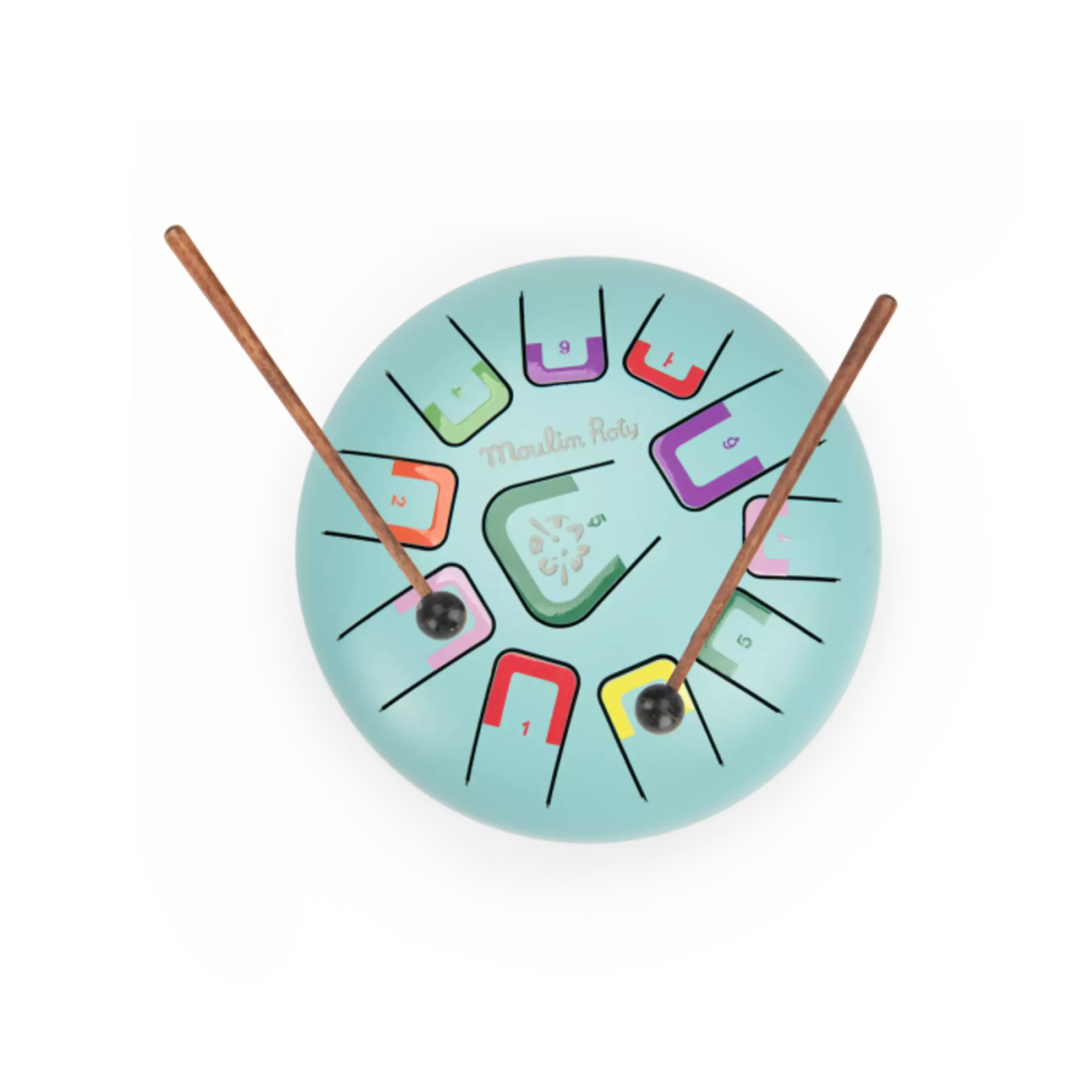 Instrument musical Tambor de llengua Puce & Pilou Moulin Roty