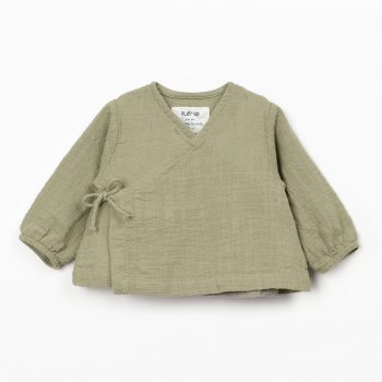 Brusa oberta creuada verda