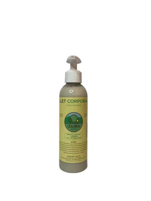 llet corporal ecològica giura