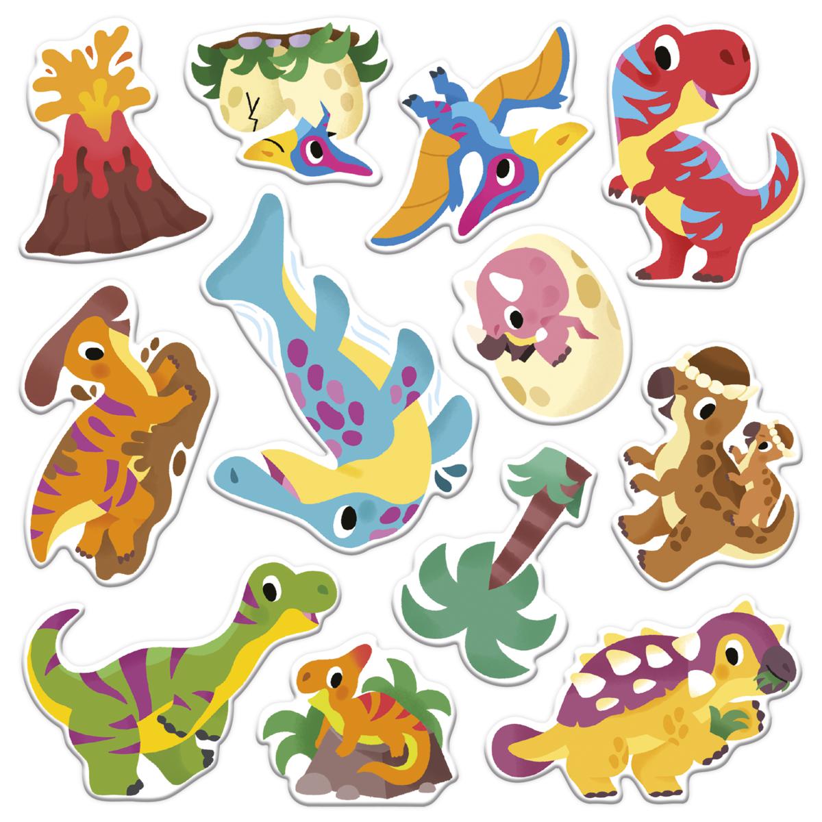 Enganxines reposicionables Dinosaures - Janod - Image 5