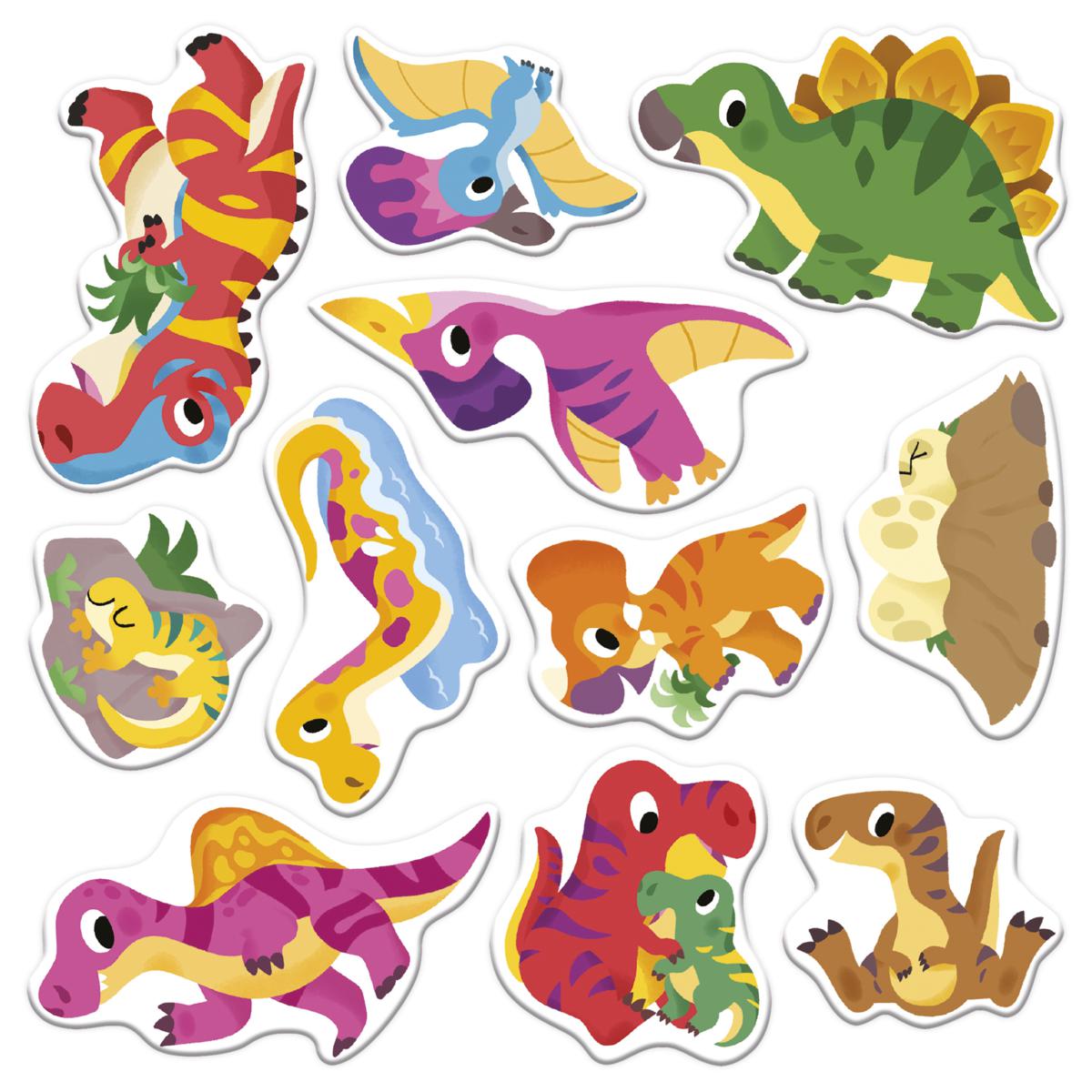 Enganxines reposicionables Dinosaures - Janod - Image 6