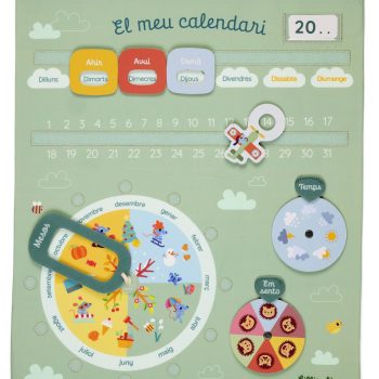 Calendari del temps amb el Gat Alan - Lilliputiens