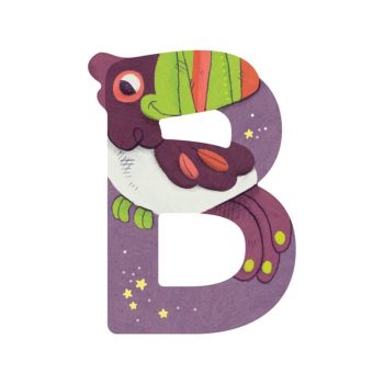 letras abecedario madera