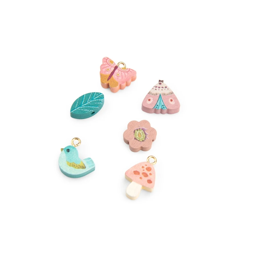 Capsa de boletes de fusta Les Rosalies - Moulin Roty - Imagen 4