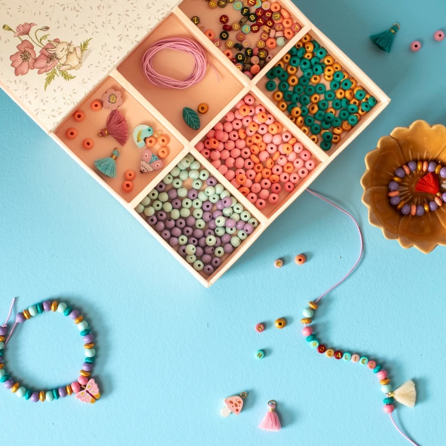 Capsa de boletes de fusta Les Rosalies - Moulin Roty - Imagen 7