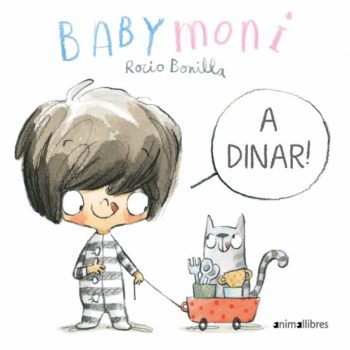 És l'hora de dinar i la Babymoni vol aprendre a parar taula. L'ajudes? Ha de preparar els plats, els coberts, les estovalles... No pot faltar-li res!