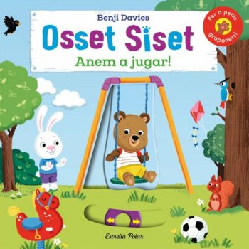 L’osset Siset ha sortit a jugar al parc! Acompanya’l en aquest divertidíssim llibre animat amb solapes.