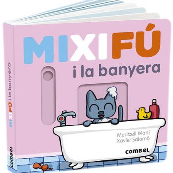 L'hora del bany pot amagar sorpreses inesperades... Què descobrirà, aquest cop, en Mixifú? En Mixifú és un gat juganer que mira el món amb curiositat. L'acompanyes? Un llibre amb mecanismes mòbils que ens descobreix la màgia dels petits moments.