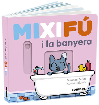 L'hora del bany pot amagar sorpreses inesperades... Què descobrirà, aquest cop, en Mixifú? En Mixifú és un gat juganer que mira el món amb curiositat. L'acompanyes? Un llibre amb mecanismes mòbils que ens descobreix la màgia dels petits moments.