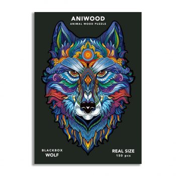 Puzzle de madera Lobo Llop Aniwood